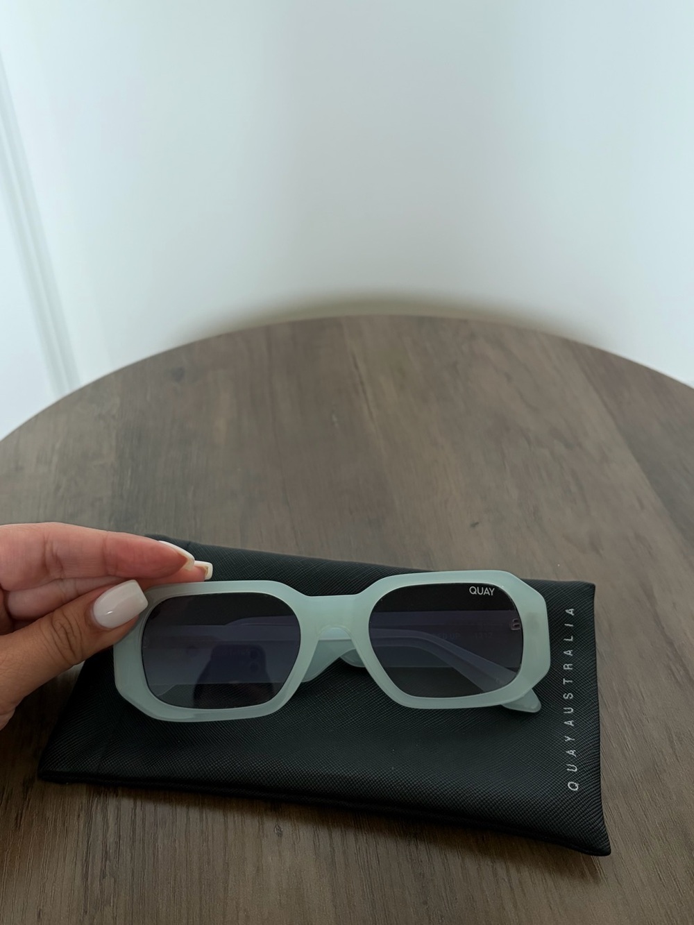 Quay Australia Light Celeste Sunglasses - Picture 3 of 11